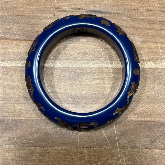 LOUIS VUITTON Graffiti Lacquered Wood Royal Blue - Picture 2 of 15